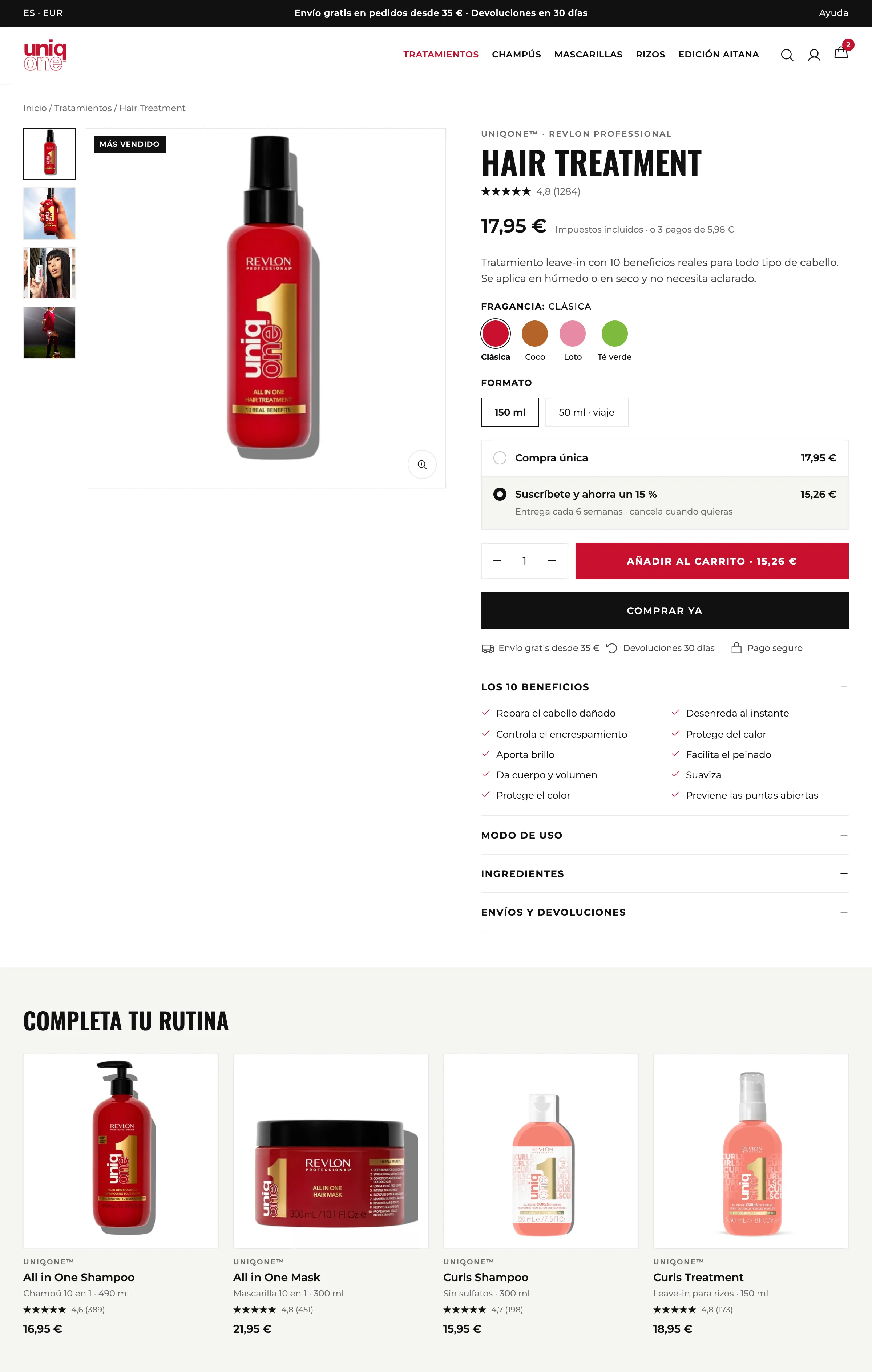 Ficha de producto